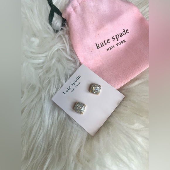 Kate Spade Glitter Opal Earrings - Picture 6 of 7
